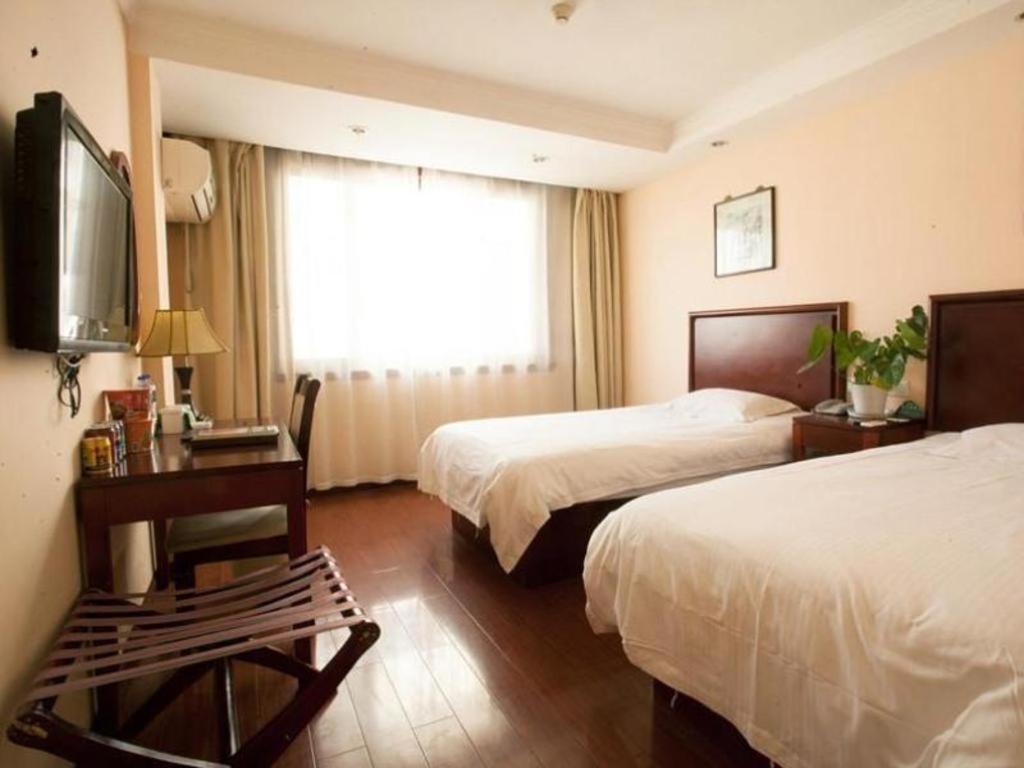 Greentree Inn Suzhou Guanqian Yangyuxiang Metro Station Business Hotel Eksteriør billede