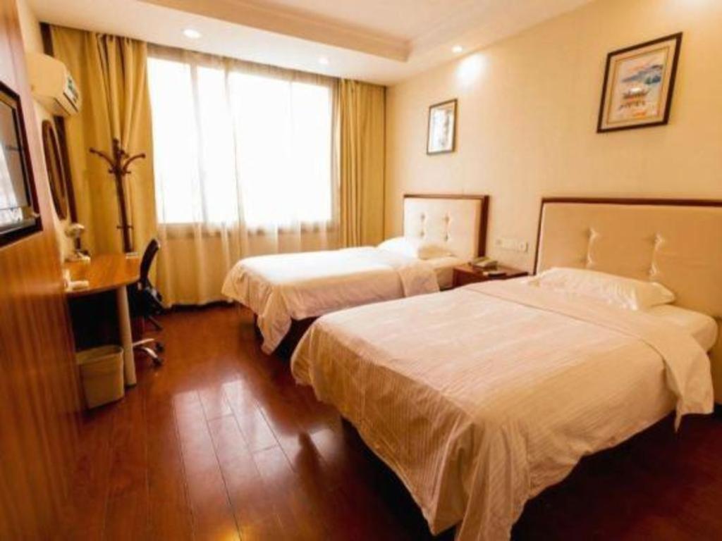 Greentree Inn Suzhou Guanqian Yangyuxiang Metro Station Business Hotel Eksteriør billede